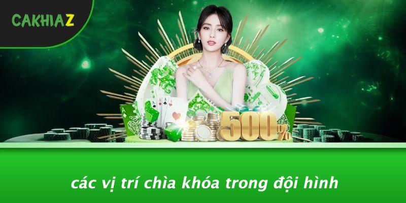 Các Vị Trí Chìa Khóa Trong Đội Hình