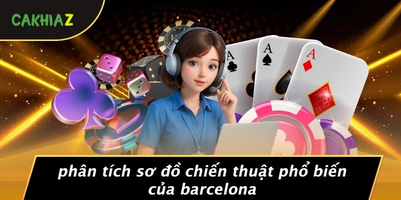 Phân Tích Sơ Đồ Chiến Thuật Phổ Biến Của Barcelona