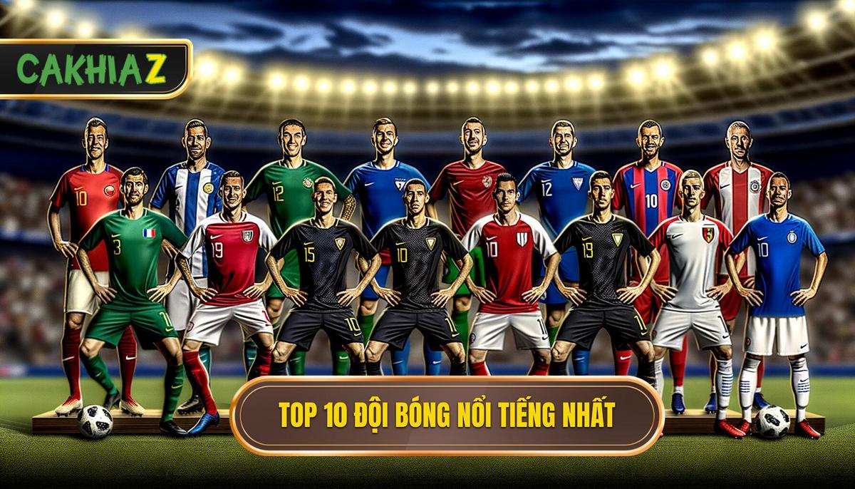 Bảng Xếp Hạng Top 10 Đội Bóng Nổi Tiếng Nhất Quả Đất