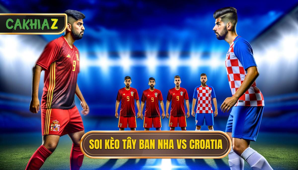 Soi kèo và nhận định kèo Tây Ban Nha vs Croatia từ chuyên gia Cà Khịa TV