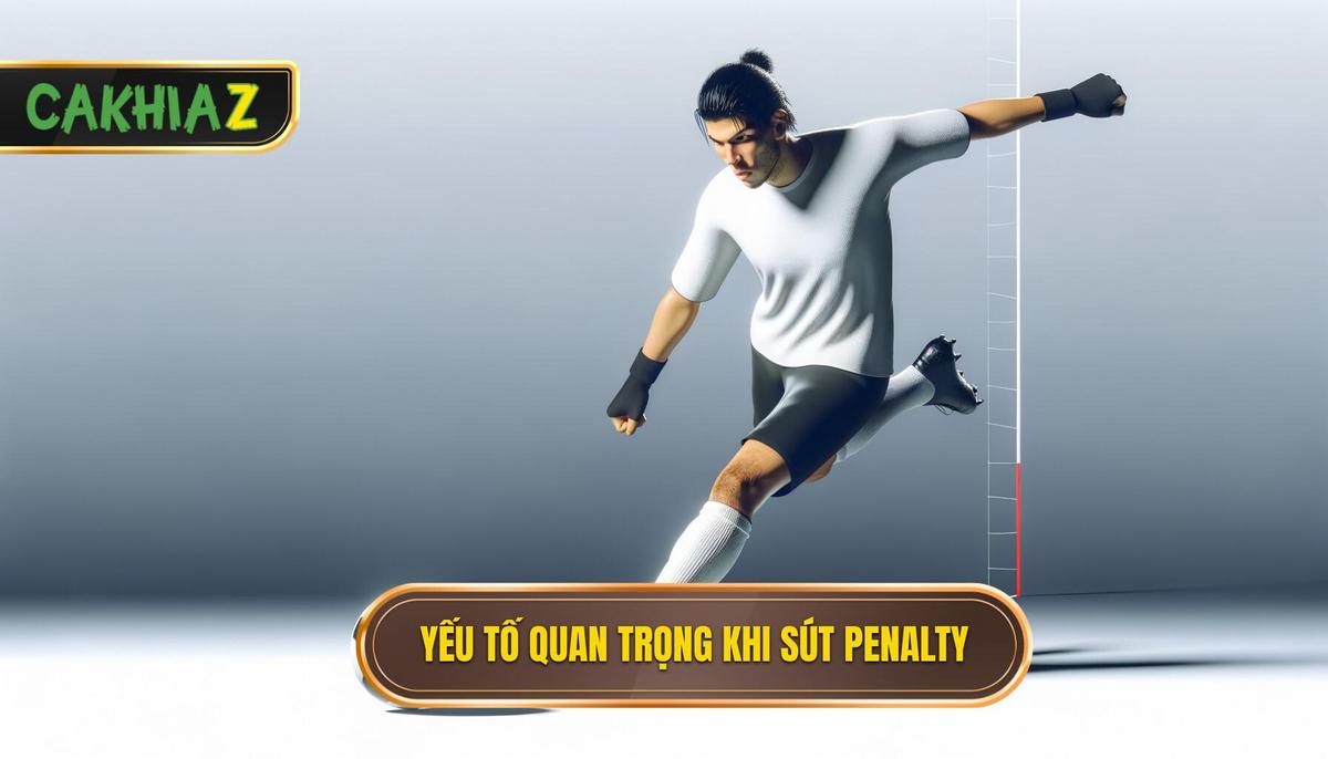 Các yếu tố quan trọng khi thực hiện cú sút penalty
