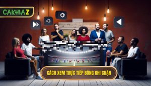 Cách xem trực tiếp bóng khi chặn