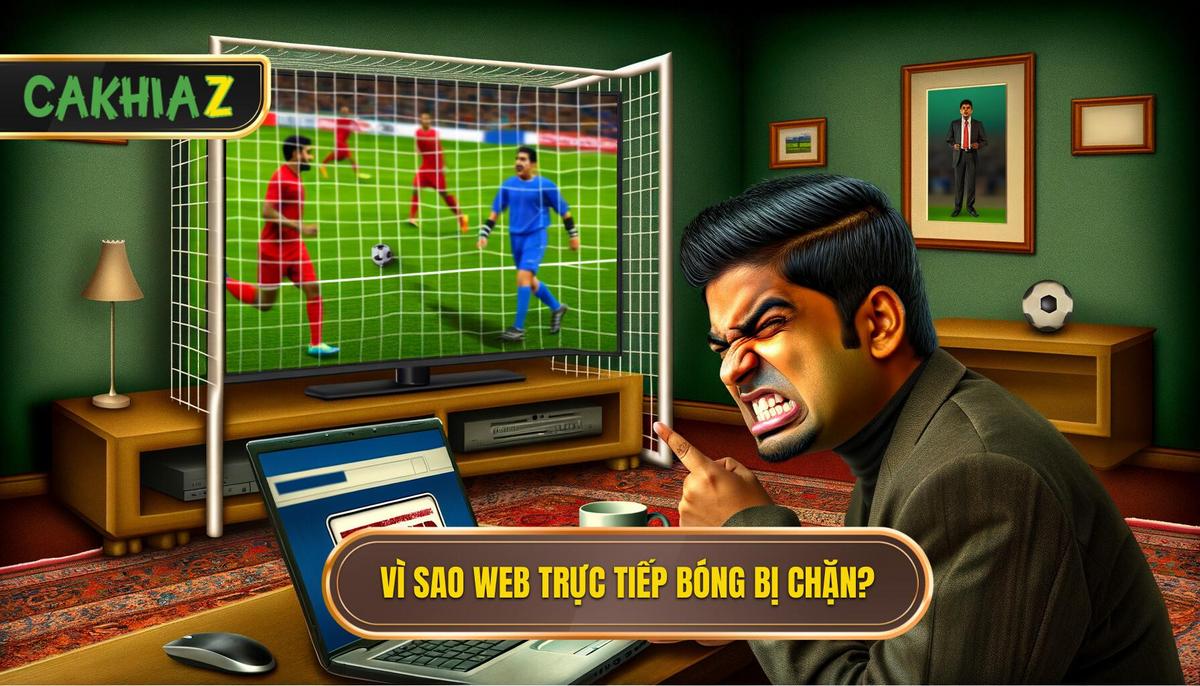 Vì sao các website trực tiếp bóng thường bị chặn_