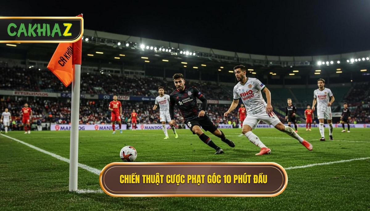 Chiến Thuật Cốt Lõi Khi Chơi Kèo Cược Đội Nhận Quả Phạt Góc Trong 10 Phút Đầu