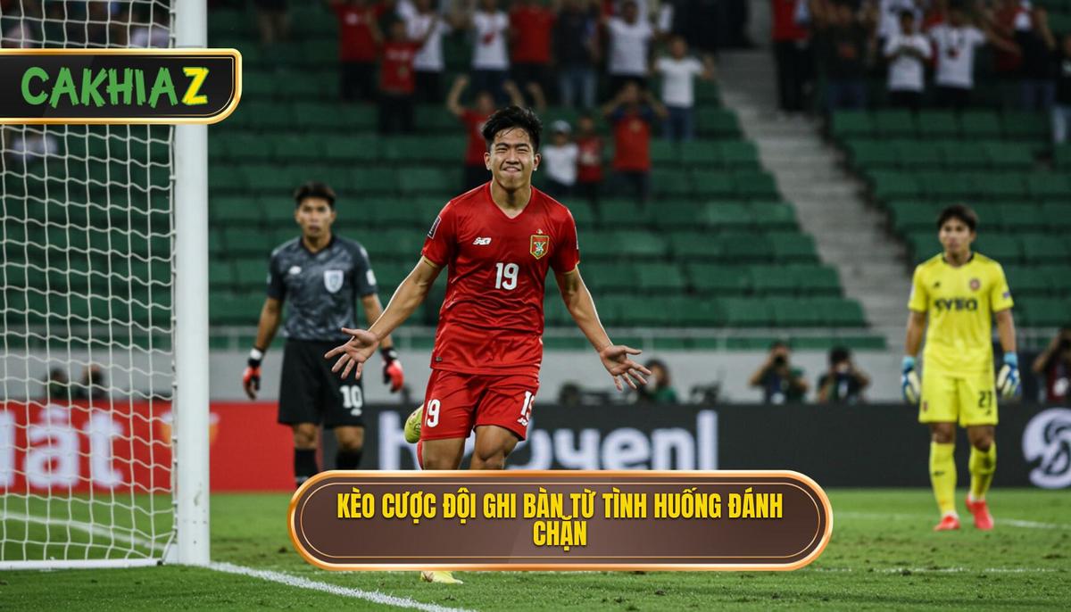 Kèo cược đội ghi bàn từ tình huống đánh chặn