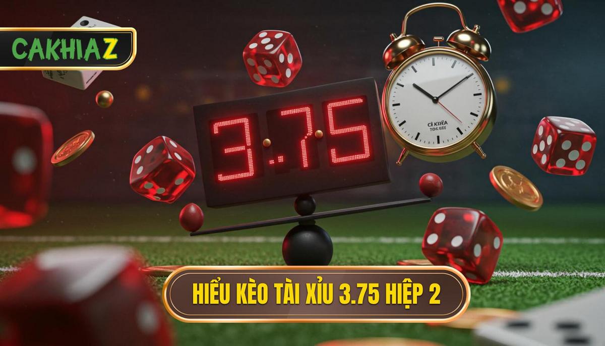 Phần 1_ Hiểu Rõ Bản Chất Kèo Tài Xỉu 3.75 Hiệp 2