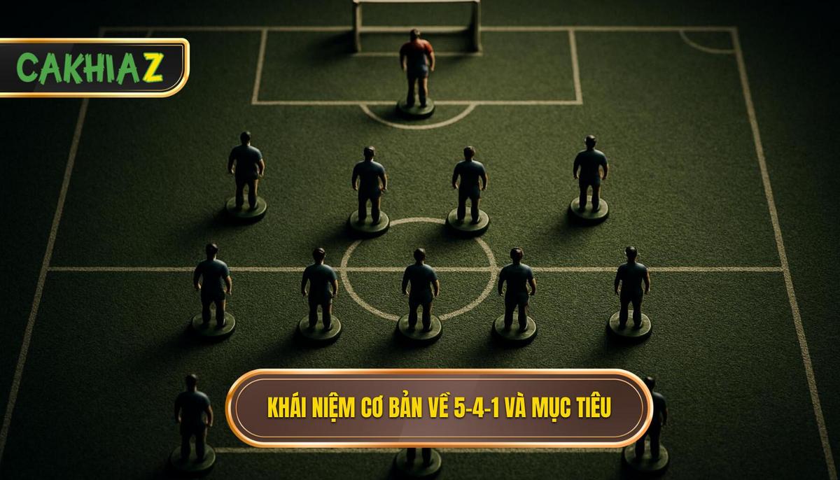 Khái niệm căn bản về 5-4-1 và mục tiêu chính